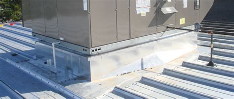 pre-fabricated equipment metal roof curb 12 hx4 thk|metal building roof curbs.